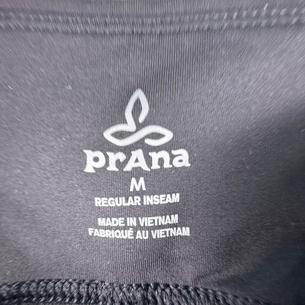 Prana Gray Wide-Leg Maternity/Active Trousers with Black Waistband - Picture 8 of 11